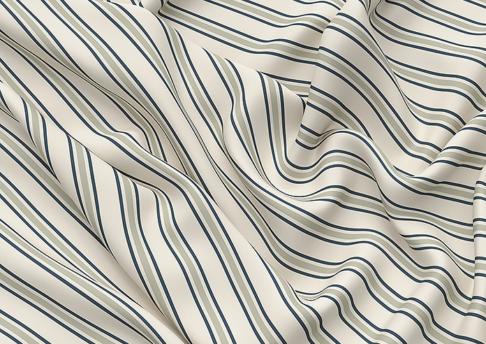 The British Stripe Co. Mary, Polzeath No.1 - Roman Blind - Image 4